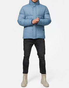 Chaquetas de Plumón para Hombre, Talla Grande, Impermeables, con Capucha y Plumón de Pato Blanco, Abrigos Cálidos - Product Image 3