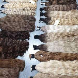 Extensiones de cabello humano virgen Remy y crudo al mejor precio directamente al por mayor desde Vietnam - Product Image 1