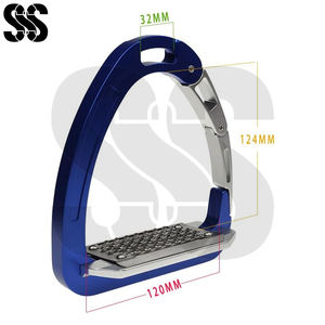 Estribos Jin de Aluminio Anodizado de Primera Calidad, Diseño Moderno, Reposapiés Ecuestres, Equipo de Equitación Ligero y de Alta Resistencia - Product Image 4