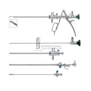 Ensemble de lithotripteur manuel en acier inoxydable de qualité supérieure, équipement médical d'urologie, réutilisable, léger - Product Image 1