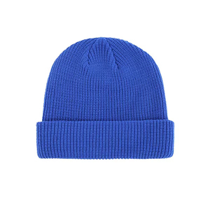 Pakistan Manufactured 100% Wool Jacquard Beanie Hats with 3D Embroidery Custom Logo Breathable Comfortable Adult Thermal Beanie - Product Image 4