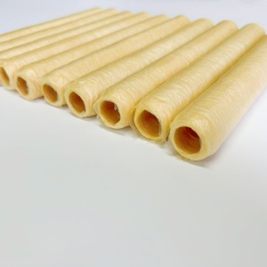Boyau de collagène comestible <span class=keywords><strong>halal</strong></span> durable pour saucisses et bacon séchés ou frais, calibre 13-60 mm, longueur de tube 15 m, livraison rapide - Product Image 3
