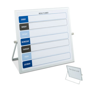 กระดานไวท์บอร์ดแม่เหล็กลบได้แบบแห้งพิมพ์ลายแบบแม่เหล็ก<span class=keywords><strong>ราย</strong></span><span class=keywords><strong>เดือน</strong></span>แผ่นกระดานไวท์บอร์ดกรอบอลูมิเนียม20x30 ~ 30x40CM - Product Image 6