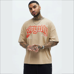 เสื้อยืดสำหรับผู้ชายและผู้หญิงเสื้อยืดพิมพ์ลายโลโก้แบบเรียบผลิตตามสั่ง - Product Image 1