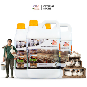 GDM Bio Liquide Organique 2 Litres Additif Alimentaire Probiotique Acides Aminés et Vitamines de Qualité Alimentaire pour Bovins, Volailles, Chèvres – Soutien à la Croissance - Product Image 1