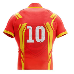 Uniforme de rugby à séchage rapide Uniforme de rugby de haute qualité Conception de logo personnalisé Vêtements de sport Uniforme de rugby - Product Image 5