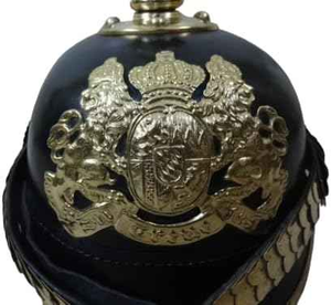 หมวกกันน็อคนักสะสมของแท้, หมวกกันน็อคนักสะสมทำจากหนัง Prussian haube - Product Image 6