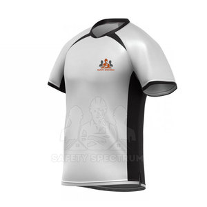 Nouvelle conception, haute qualité, écologique, ensembles de maillots de rugby 100% polyester, séchage rapide, respirant, vente en gros - Product Image 3