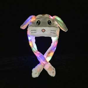 Usine fournit un Design à la mode, casquette d'animal, <span class=keywords><strong>oreille</strong></span> mobile avec chapeau de lapin mignon drôle d'hiver chapeau lumineux Led - Product Image 3