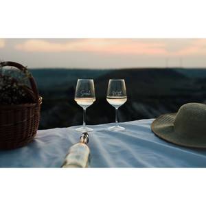 Verre à vin en verre bien façonné qui oriente le vin vers la bonne partie du palais pour une perception optimale des saveurs - Product Image 6