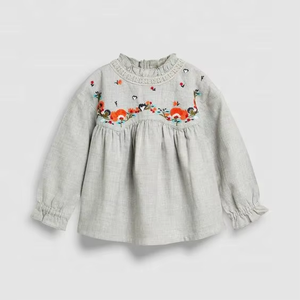 -De nuevo.-Bebé-niña vestido. Vestido con bordados y personalizar en cualquier tamaño y color = 2021 - Product Image 6