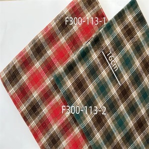 Flannel sợi nhuộm kẻ sọc và kiểm tra vải shirting vải với thiết kế thời trang hàng hóa đã sẵn sàng với giá thấp - Product Image 5
