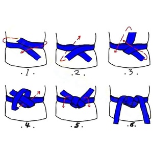 Offres Spéciales personnalisé 100% coton Arts martiaux ceintures confortables hauts rangs pour karaté Judo BJJ boxe Jiu-Jitsu Taekwondo unisexe - Product Image 3