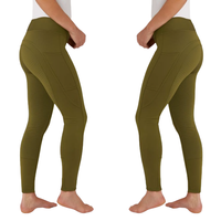 Collants d'équitation d'hiver à prise complète pour femmes équestres extensibles de qualité supérieure, leggings équestres pour femmes cheval, leggings d'équitation