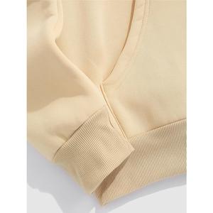 Nueva Colección Sudadera con Capucha para Hombre 100% Algodón Tejido Ecológico Cómodo Talla Grande Manga Larga Cuello Caído - Product Image 4