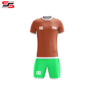 Kit d'équipement d'entraînement de football Maillot de football uniforme Le football porte des uniformes de football doux à séchage rapide Fabricant de vêtements - Product Image 5