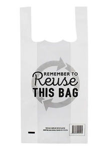 Environnement écologique personnalisé sacs à provisions en plastique biodégradable sacs de transport recycler réduire la réutilisation produit de VN - Product Image 5