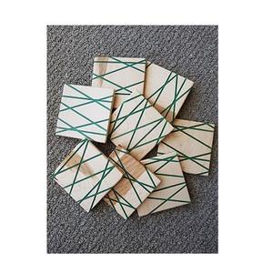 ea Cup <b>Coaster</b> Wooden Resin <b>Coaster</b> Set for Drink Square Pine and Resin <b>Heat</b> Insulation Elegant Mats & Pads Kitchen living Room - Product Image 1