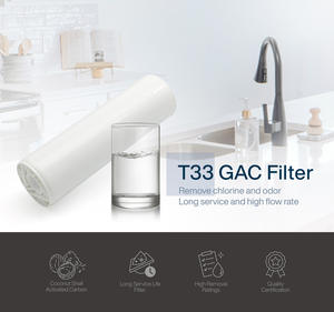 Cartucho de Filtro de Carbón LAN SHAN T33 CXVT3310 de 10 Pulgadas de Largo para Uso Doméstico y Comercial - Product Image 2