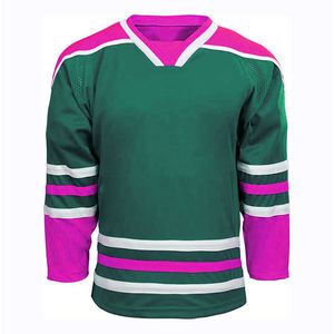 Nuevo Diseño de Jersey de Hockey sobre Hielo Sublimado, 100% Poliéster Transpirable, Personalizado Unisex con Logotipo Personalizado y Servicio OEM - Product Image 6