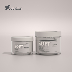 Pot cosmétique YPY PP pour gel capillaire, masque capillaire, gommage corporel, grande capacité, pour salon de beauté, SPA, barbier, salon, 150g, 300g, 600g - Product Image 3