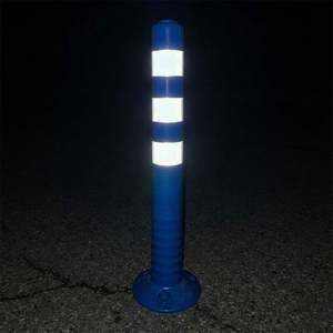 Delinator de 75x8 cm, Boya Flexible de TPU Azul, Tipo de Guía para Estacionamiento - Product Image 3
