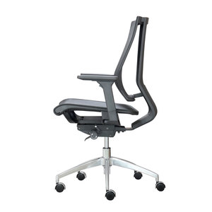 GENESIS02 Premium Office <b>Chair</b> Ergonomic Mesh Back Swivel with Aluminum Base Contemporary Lift Style for Staff for Workshops - Product Image 6