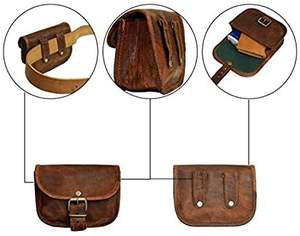 Práctico riñonera de cuero personalizada Bumbag cinturón bolsa monedero protección ocio FIN DE SEMANA fiesta Festival pequeña bolsa de mensajero - Product Image 2