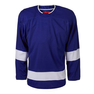 Nouveau style OEM personnalisé, maillot de hockey sur glace unisexe respirant à manches courtes avec logo et couleurs personnalisés - Product Image 5