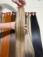 Extensions de cheveux humains naturels, double trame, 100% cheveux humains Remy, extensions de cheveux Itip sans couture, toutes les couleurs, longueur 6-32 pouces