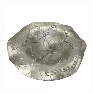 Unique hot selling Round Shape Aluminium Serving Dish <b>Tabletop</b> Fruit Serving Dish Wedding And Restaurant Dinner Serving Dishes - Product Image 4