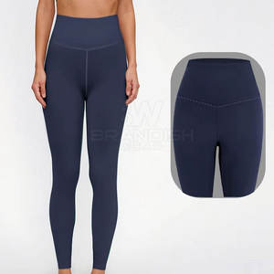 Leggings de Yoga para Mujer, Diseño Más Reciente, Más Vendidos, Cintura Elástica, Servicio OEM, Leggings de Yoga Cómodos para Adultos - Product Image 4
