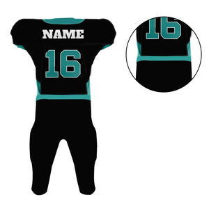 Heat Transfer Printing Quick Dry Breathable Best Size Uniform American <b>Football</b> Tops Men's American <b>Football</b> Jersey - Product Image 5