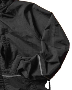 Chaqueta Cortavientos Impermeable Ligera con Capucha para Hombre, Chaqueta Cortavientos Transpirable de Nailon para Pesca y Senderismo - Product Image 2