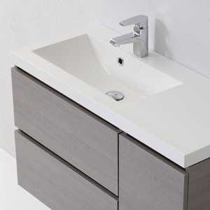 90x40 cm Miami <b>Bathroom</b> Cabinet with <b>Drawers</b> and Wall <b>Unit</b> Elegant Set for Your Modern Space - Product Image 3