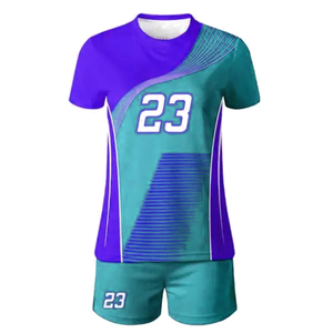 2025 diseño personalizado conjuntos de camisetas de voleibol uniforme de voleibol camisa al por mayor señoras de alta calidad de manga corta de manga larga - Product Image 1