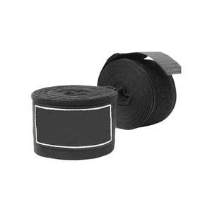 Envolturas de mano de boxeo con logotipo personalizado elástico Impresión de muñequeras Guantes de boxeo profesionales para hombres y mujeres Envolturas elásticas - Product Image 1