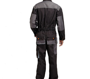 Venta al por mayor de monos de seguridad para hombres monos reflectantes personalizados ropa de trabajo industrial mecánica nivel resistente al aceite protección contra el vapor - Product Image 3