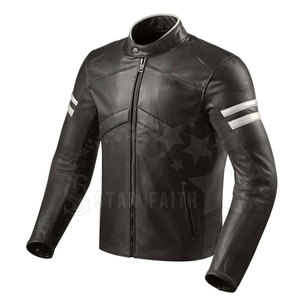 Chaqueta de Motociclismo de Invierno de Primera Calidad, Protección Completa, Transpirable, Ligera, Cuero Genuino, Más Vendida - Product Image 1