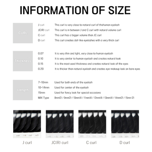 Mi giả nhãn hiệu riêng Hàn Quốc, mi chồn, mi đen lì, mi tơ, nối mi, mi tự nhiên, OEM - Product Image 5