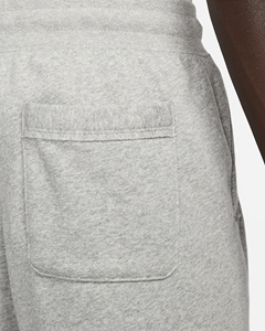 Shorts Bermuda en Coton Gris pour Homme, Taille à Cordon, Coupe Décontractée, Couleur Unie, Respirant, Vêtement de Sport - Product Image 5
