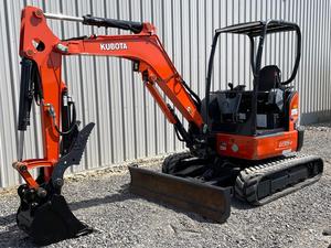 ENVÍO GRATUITO Miniexcavadora KUBOTA U35-4 de 28 HP, con cabina abierta, diésel, EPA, CE, bomba hidráulica auxiliar, caja de cambios, PLC. - Product Image 4