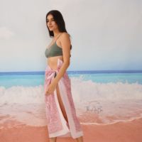 Sarong en pur coton imprimé à motifs floraux pour femmes indiennes, grande couverture de maillot de bain pour bikini, écharpe, style maillot de bain