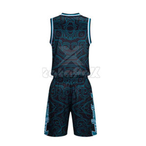 Nouvelle Arrivée Meilleure Vente Uniforme de Basket-Ball Top Tendance Dernier Design Uniforme de Basket-Ball - Product Image 2