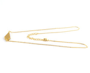 เครื่องประดับชั้นดี น้ําตาลทรายขาวธรรมชาติ ดรูซี่ สร้อยคอโซ่สายเคเบิลชุบทอง จี้ สร้อยคออัญมณีแรงบันดาลใจ เครื่องประดับที่กําหนดเอง - Product Image 3