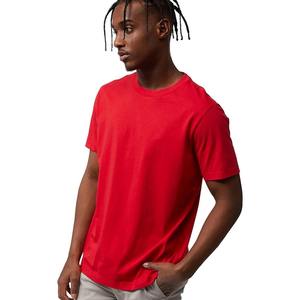 T-shirt blanc confortable à col ras du cou pour homme, 100 % coton jersey, avec logo imprimé, marque privée, style hip-hop, vente en gros - Product Image 5