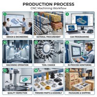 Service de fraisage CNC 5 axes sur mesure pour roues à pales de turbine de précision utilisées dans la ventilation et le mélange industriels