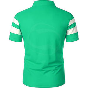 Venta al por mayor Polo para ropa casual 100% Camisa de algodón Transpirable Plus Size Men's Polos - Product Image 3