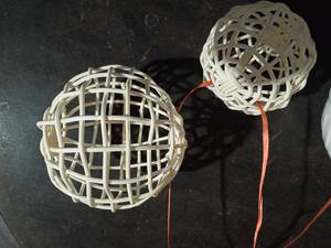 ลูกบอลหวายที่ขายดีที่สุด สินค้าราคาดี จากลูกบอลหวาย คุณภาพดี - ลูกบอลหวายหลากสี - Product Image 5