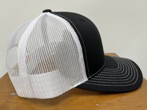 Make Your Branding with <b>Black</b>/ <b>White</b> 112 From Blank Custom Color Trucker Caps Outdoor Cheap Wholesale Promotional Brand Name - Product Image 2